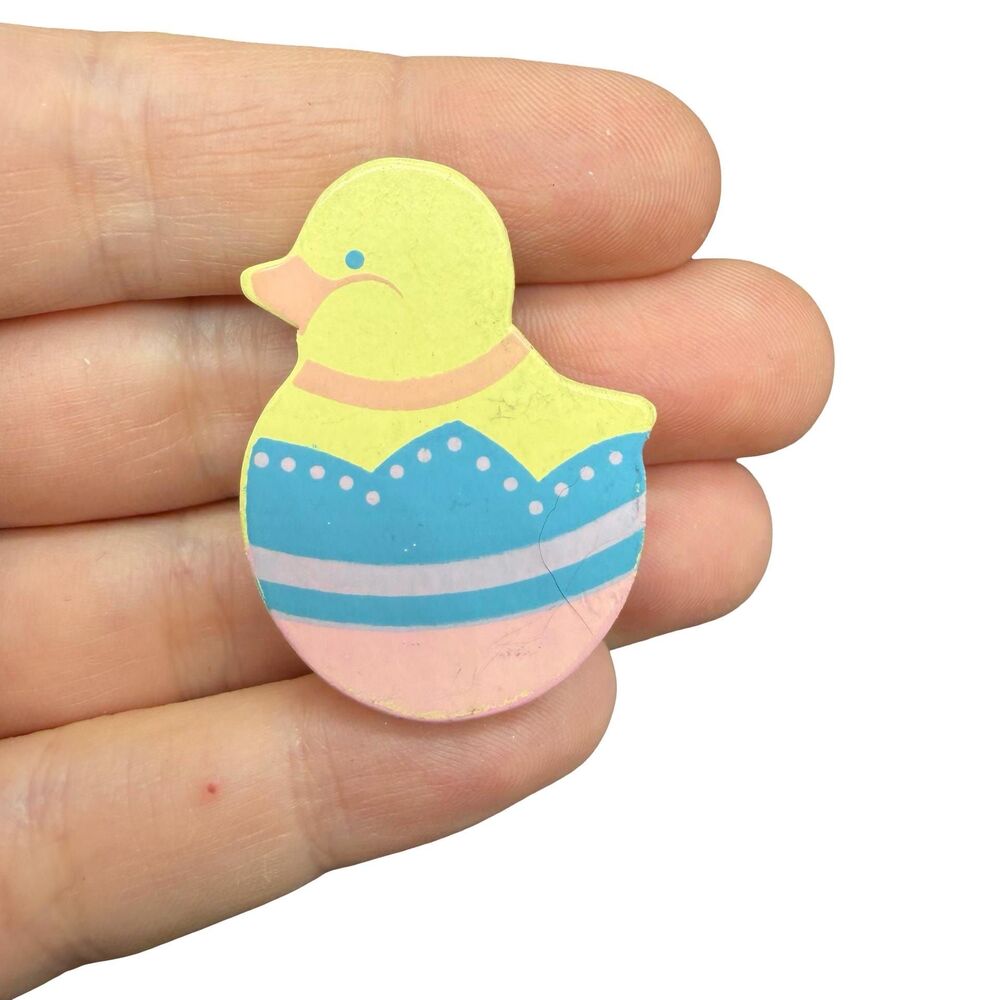 Vintage Jewelry Easter Chick Brooch Easter Pin